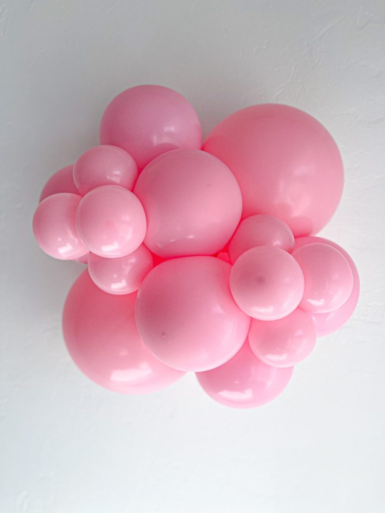 TUFTEX Pinks Balloon Cluster Set | 7 x 11" Balloons, 1 x 18" Balloons, 4 x 5" Balloons | Party Balloon Bundle for Garland, Arch, or Decor