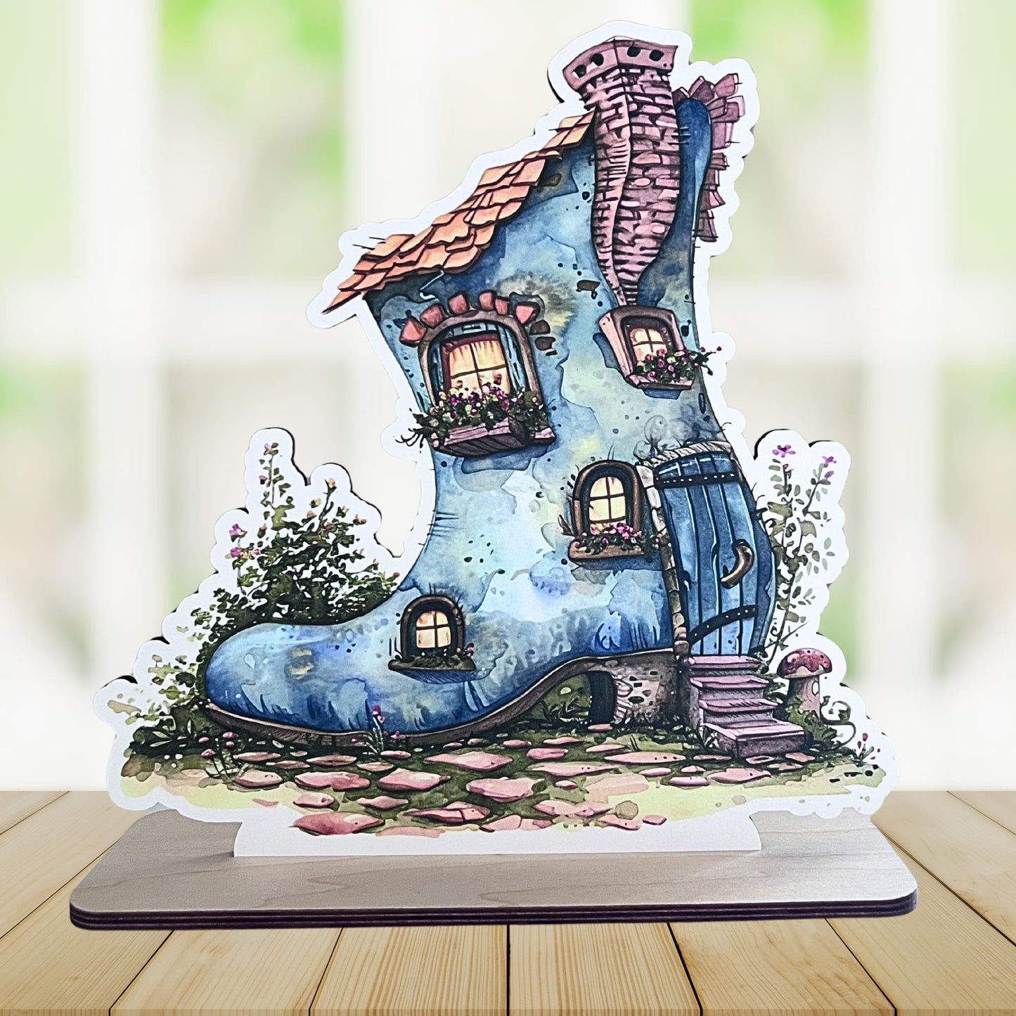 Nursery Rhyme Birthday or Baby Shower Wood Centerpieces, Table Props, Decorations, Stands