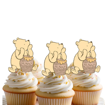 Set of 12 Peter Rabbit Inspired Cupcake Toppers, Peter Rabbit Inspired Cutouts, Peter Rabbit Baby Shower Treat Sticks