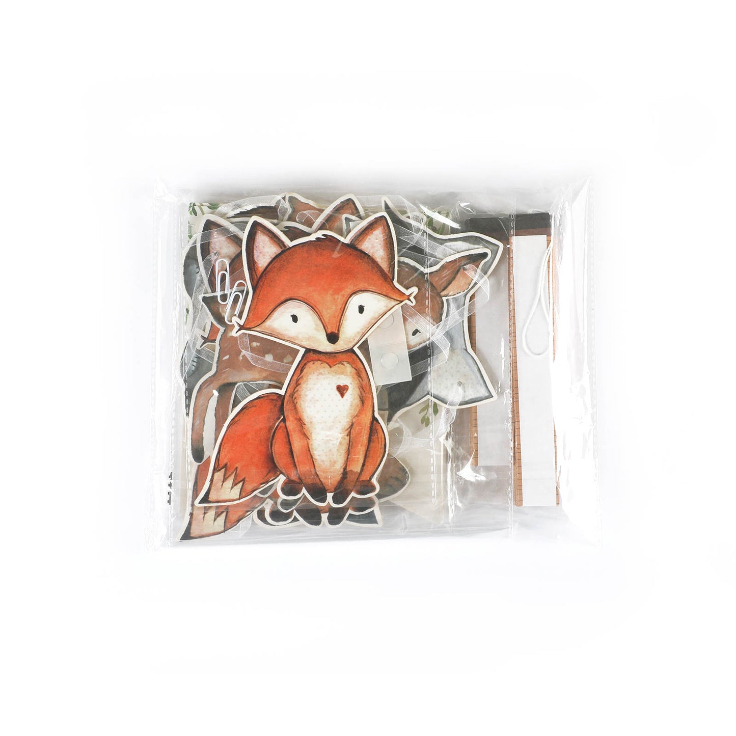 Woodland Baby Shower Banner Kit, Welcome Baby Woodland Baby Shower Banner with Woodland Animals, Paper Rosettes, Fox Cutouts
