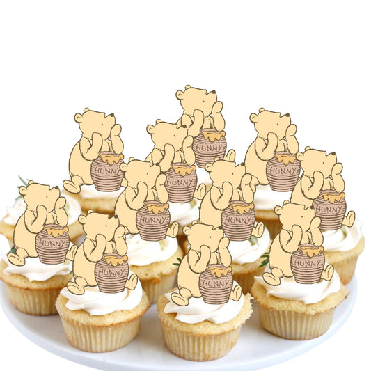 Set of 12 Peter Rabbit Inspired Cupcake Toppers, Peter Rabbit Inspired Cutouts, Peter Rabbit Baby Shower Treat Sticks