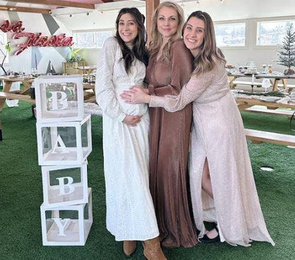 White Transparent BABY Boxes for baby shower, Baby Shower Decorations, Baby Shower Box, Balloon BABY Shower Boxes, Baby Boxes with Letters