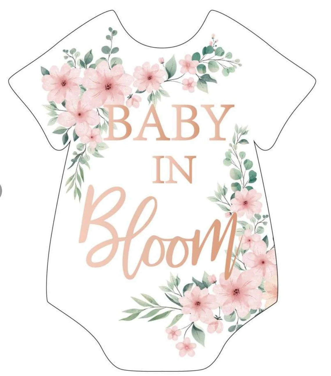 Baby in Bloom Baby Shower Table Balloons, Baby in Bloom Balloon Centerpiece, Baby in Bloom Balloons, Baby in Bloom Table Decorations